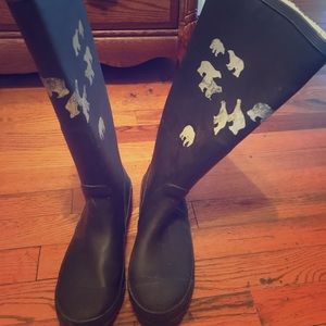 Women’s size 7, J.Crew Rain and Snow Boots